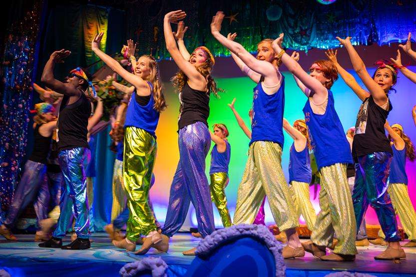 Students perform Moana, Jr.